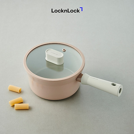 Nồi 1 Tay Cầm Suit LocknLock CSU1181PIK (18cm) - Màu Pink