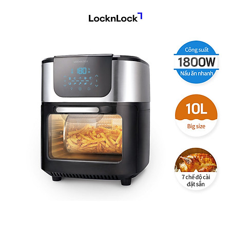 Lò Nướng Không Khí Lock&Lock EJF691 (10 Lít) - Hàng Chính Hãng