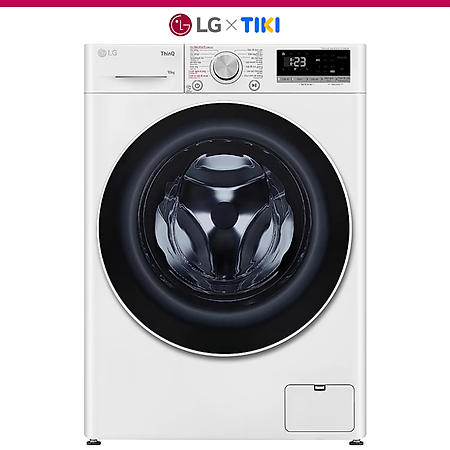 Máy giặt LG AI DD Inverter 10 kg FV1410S4W1  - Hàng Chính Hãng