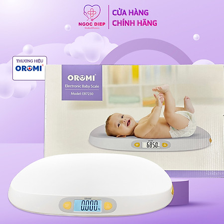Cân Điện Tử Trẻ Em OROMI ER7230 - Cân Trẻ Sơ Sinh Kỹ Thuật Số