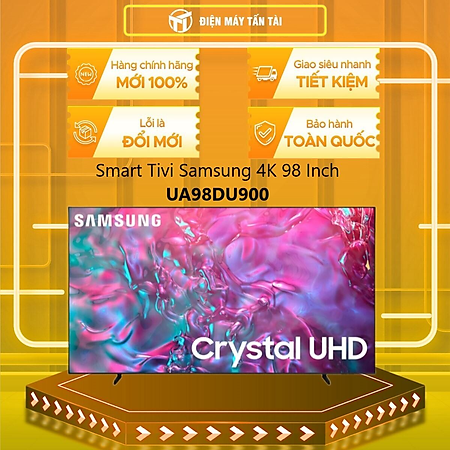 Smart Tivi Samsung 4K 98 Inch UA98DU9000 - HÀNG CHÍNH HÃNG - CHỈ GIAO HCM