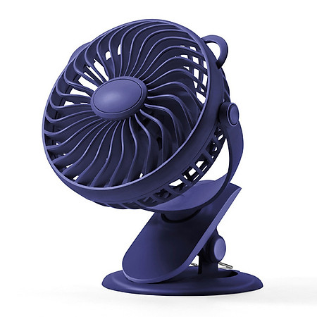 Quạt sạc tích điện cao cấp thông minh tiên lợi, vừa kẹp kết hợp để bàn OLAPLE (giao màu ngẫu nhiên) - Hàng nhập khẩu
