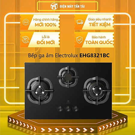 Bếp gas âm Electrolux EHG8321BC - Hàng chính hãng