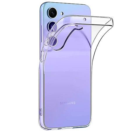 Ốp lưng dẻo silicon cho Samsung Galaxy A25 hiệu Ultra Thin (siêu mỏng 0.6mm, chống trầy, chống bụi) - Hàng nhập khẩu