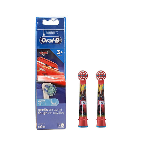 Đầu bàn chải Oral-B Vitality D12 Disney Cars - Hàng chính hãng