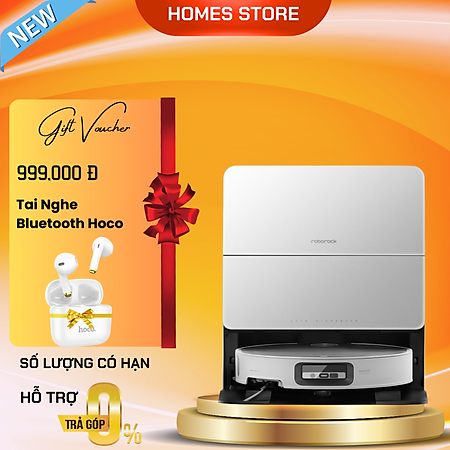 Robot Hút Bụi Lau Nhà Cao Cấp Roborock Saros 10 Lực 22.000 Pa - Hàng Chính Hãng