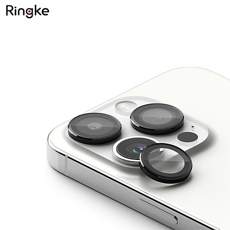 Dán camera dành cho iPhone 15 Pro Max/15 Pro/15 Plus/15 RINGKE Camera Lens Frame Glass - Hàng Chính Hãng