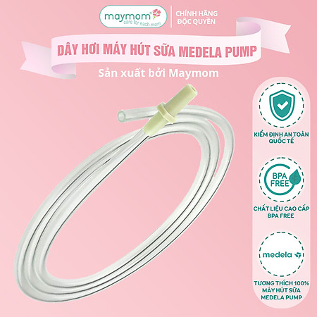 Dây Hút Sữa Medela Pump Thương Hiệu Maymom, Không Chứa BPA, An Toàn 100%, Vệ Sinh Dễ Dàng