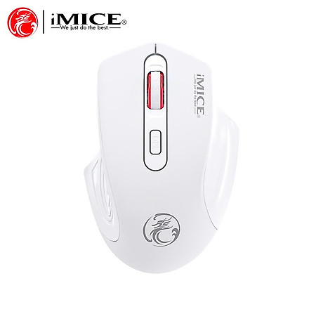 Chuột gaming không dây bluetooth sạc pin HXSJ G-1800 cho game thủ chơi game chuyên nghiệp kết nối Wireless 2.4G - Hàng chính hãng