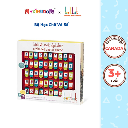 Đồ Chơi BATTAT Bộ Học Chữ Và Số BT2532Z