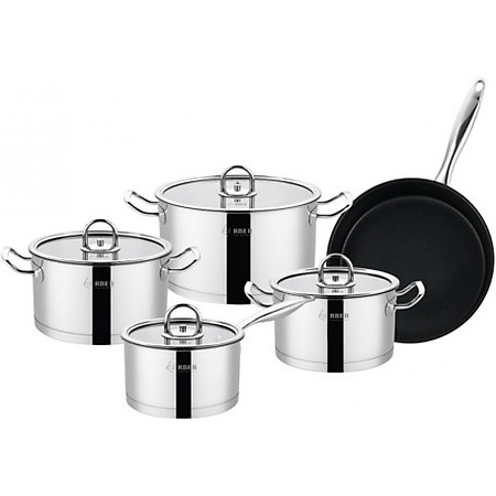 Bộ nồi inox 3 đáy Arber AN-05BB hàng chính hãng