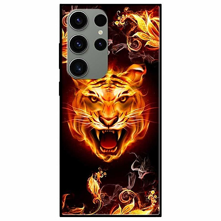 Ốp lưng dành cho Samsung S23 - S23 Plus - S23 Ultra - A34 5G - A54 5G mẫu Hổ Lửa 1