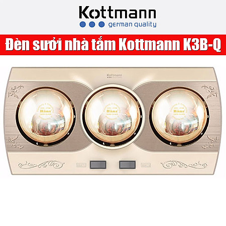 Đèn sưởi nhà tắm Kottmann K3B-Q Hàng chính hãng