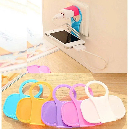 Giá đỡ điện thoại khi cắm sạc tiện lợi hàng nhập khẩu