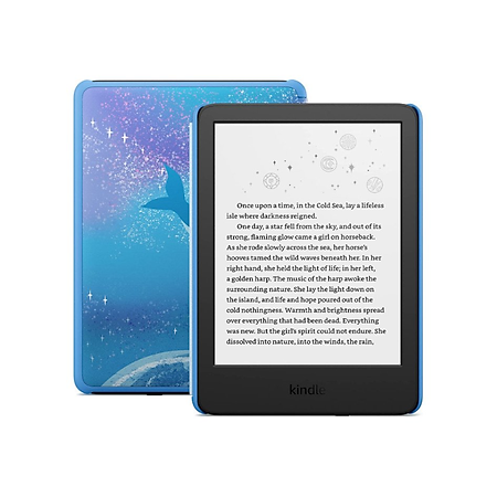 Máy đọc sách New Kindle 11th 2022 (Kids) kèm bao da - Hàng Chính Hãng