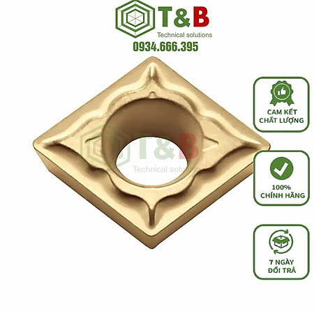 Mảnh dao tiện lỗ phủ Cermet phủ PVD Kyocera Model CPMH080204HQ PV90, mảnh dao chíp tiện lỗ nhật bản giá rẻ