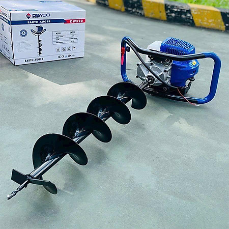 MÁY KHOAN ĐẤT CHẠY XĂNG 2 THÌ 1450W DEWOO DW520 - HÀNG CHÍNH HÃNG