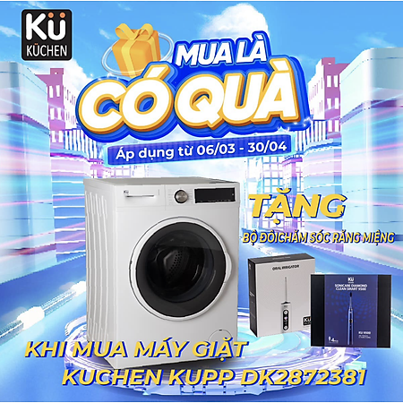 MÁY GIẶT KUCHEN KUPP DK2872381- Hàng Chính Hãng