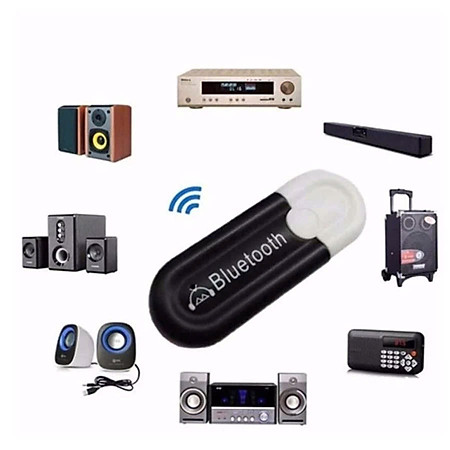 Usb Bluetooth Audio BT 163 HJX-001 Chuyển Loa Thường Thành Loa Bluetooth - Hàng Nhập Khẩu