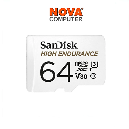 Thẻ nhớ MicroSD Sandisk High Endurance 64GB (SDSQQNR-064G-GN6IA)- Hàng chính hãng
