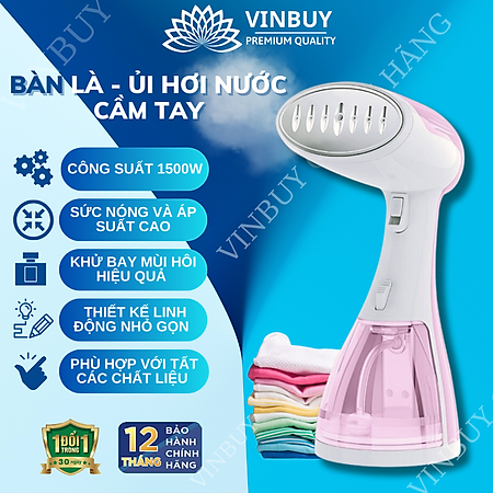 Bàn Là Hơi Nước Cầm Tay VinBuy Công Suất 1500W - Hàng Chính Hãng
