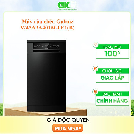 Máy Rửa Chén Galanz W45A3A401M-0E1(B) 1850W - Chỉ Giao HCM