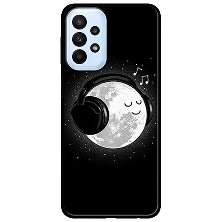 Ốp lưng dành cho Samsung A23 4G - A53 5G - A73 5G - Mặt Trăng Nghe Nhạc