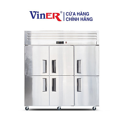 Tủ đông lạnh 6 cánh trực tiếp Viner