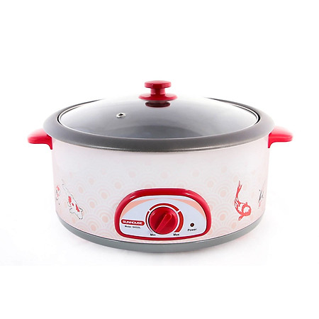 Lẩu điện Sunhouse SH525L - Hàng chính hãng