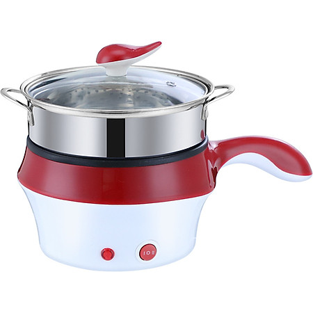 Ca Nấu Mì - Lẩu Điện Mini Nhỏ Gọn 2 Tầng KhoNCC Hàng Chính Hãng - Phù Hợp Sinh Viên Công Nhân 1-2 Người - NLM-CNM2T (Nhiều Màu)