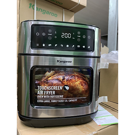 Lò Chiên Không Dầu Kangaroo KG12AF1A  (12 Lit)  - Hàng chính hãng