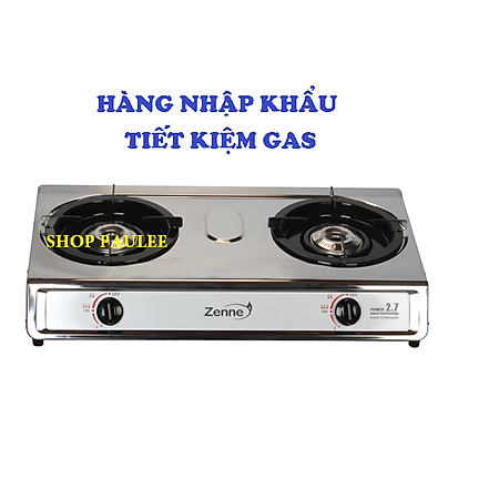 BẾP GAS ĐÔI ZENNE KDi 106 NHẬP KHẨU MALAYSIA – MẶT BẾP INOX - NGỌN LỬA MẠNH VÀ HỘI TỤ - TIẾT KIỆM GAS
