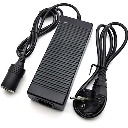 Bộ Nguồn 220V Sang 12V - 10A Có Tẩu Cắm – Dùng Máy Bơm, HútBụi, Quạt Gió 12V Tại Nhà