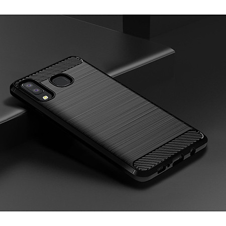 Ốp lưng chống sốc Vân Sợi Carbon cho Samsung Galaxy A8 Star hiệu Likgus - Hàng chính hãng