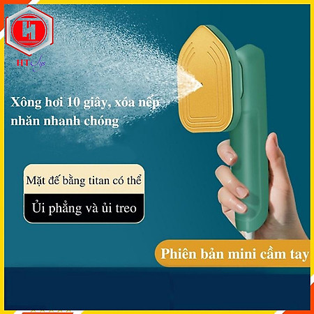 Bàn Là Hơi Nước Cầm Tay, Bàn Là Mini Nhỏ Gọn Tiện Lợi Mang Đi Du Lịch - Hàng Nhập Khẩu