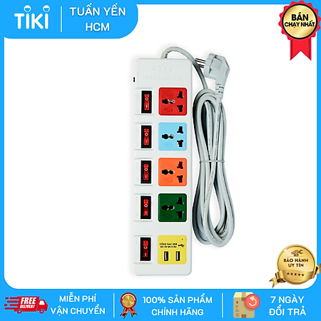 Ổ cắm điện đa năng Honjianda HJD-0655B