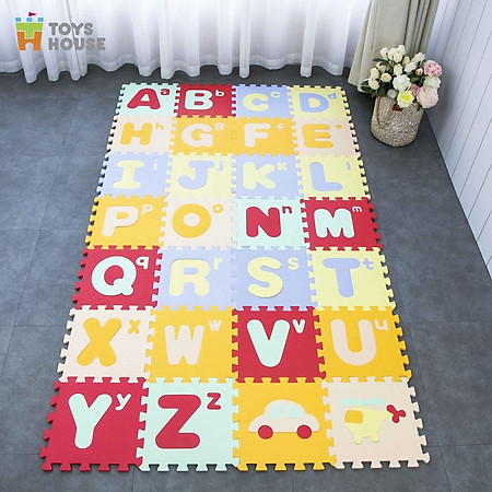 Thảm xốp ghép EVA trải sàn cho bé chất lượng Châu Âu EN71 - Toys House