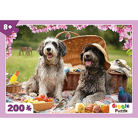 Bộ Tranh Ghép Xếp Hình 200 miếng, Xếp hình - Puzzle - Nguyễn Trắc
