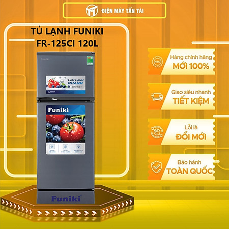 TỦ LẠNH FUNIKI FR-125CI 120L- Hàng chính hãng