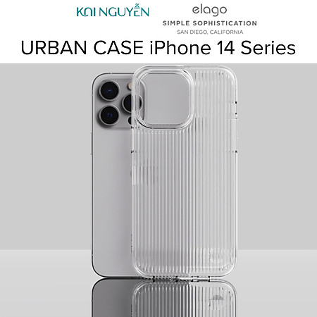 Ốp Lưng Elago Urban Clear Case Dành Cho iPhone 14 ProMax / 14 Pro / 14 Plus / 14 - Hàng Chính Hãng