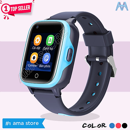Đồng hồ Thông minh Trẻ em Học sinh Cao cấp Gọi Video call, Định vị Chính xác Vị trí 5-10m AMA Watch D31 Hàng nhập khẩu