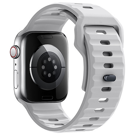 Dây Silicone cho Apple Watch Series 4/5/6/7/8/9/SE1,2/10 & Apple Watch Ultra 1/2 Size 40/41/42mm & 44/45/46/49mm - Hàng Chính Hãng