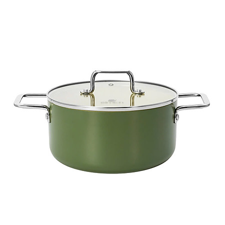 Nồi phủ sứ chống dính Elmich Olive Classic EL- 5535OV - Hàng chính hãng