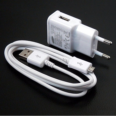 Bộ Củ Sạc Và Dây cáp Sạc Samsung Micro USB Dùng Cho Điên Thoại Android - Hàng chính hãng