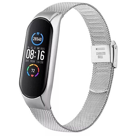 Miband 7 - Dây đeo Milanese thép lưới Xiaomi Mi band 7