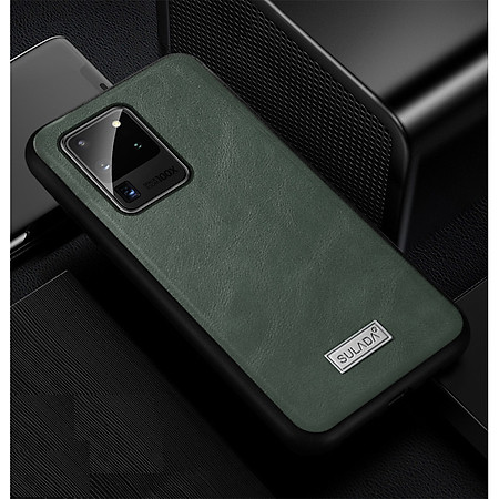 Ốp lưng Samsung Galaxy S20 Plus/ S20 Ultra chính hãng SULADA dạng da mềm