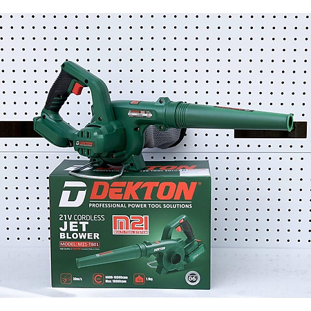 COMBO Máy thổi dùng pin Dekton M21-TB01 KÈM 1 PIN M21-B3A5C + 1 SẠC M21-S20 DEKTON - KM_T8 -HÀNG CHÍNH HÃNG