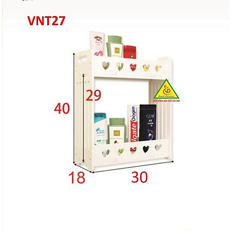 TỦ NHÀ TẮM CHỐNG THẤM NƯỚC VNT27 - NỘI THẤT LẮP RÁP