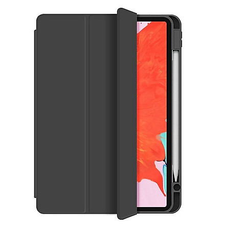 Bao da cho iPad Pro 11 inch M4 2024 hiệu Wiwu chất liệu TPU silicon mềm chống trầy xước, chống va đập - Hàng chính hãng