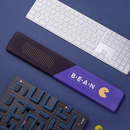 Miếng Lót Chuột Và Kê Tay Bàn Phím Kai Hình In 3D Doremon Mario PacMan_ Hàng Chính Hãng